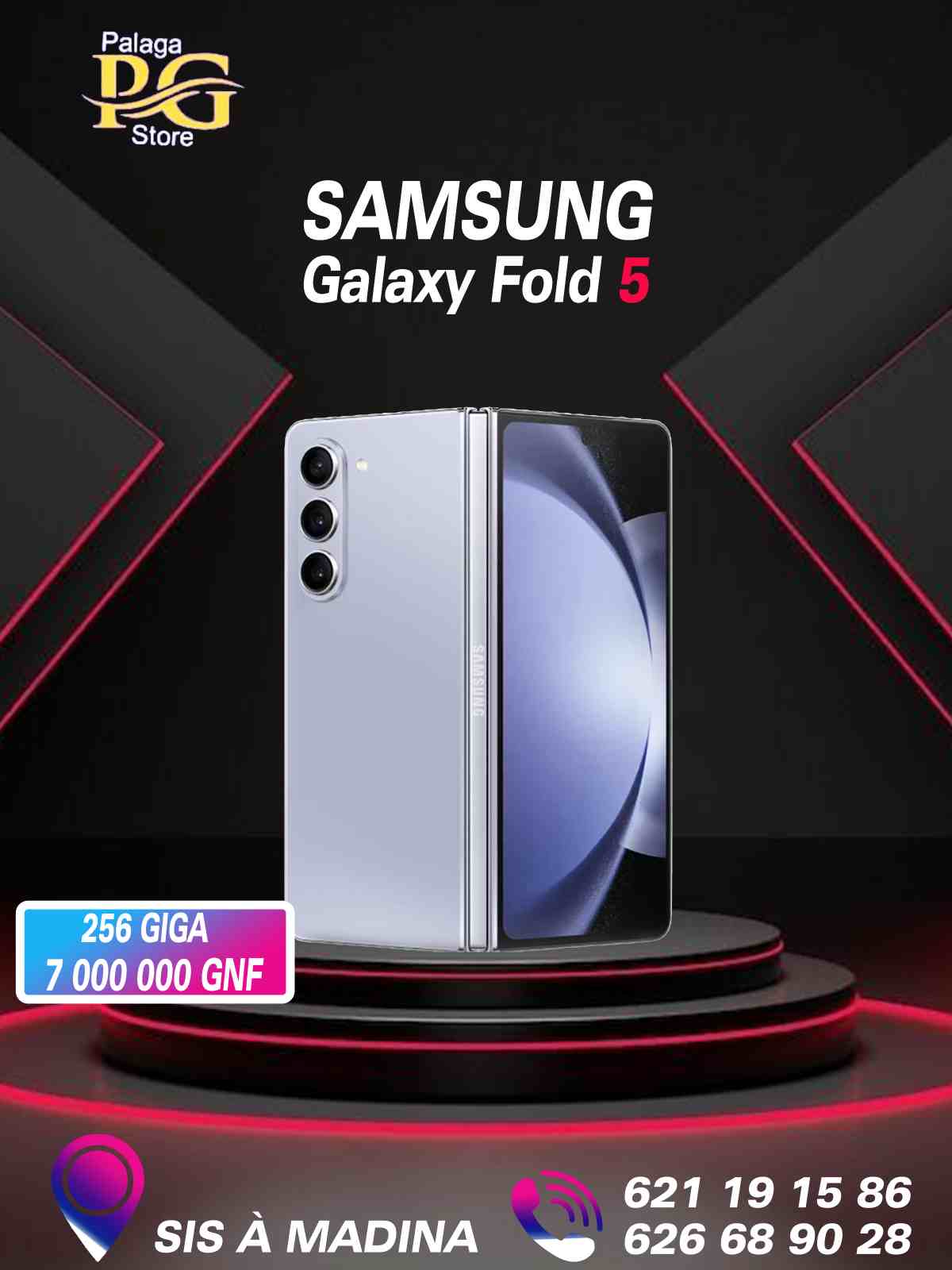 Samsung Galaxy Z Fold 5 - Pliable, Ultra Productif