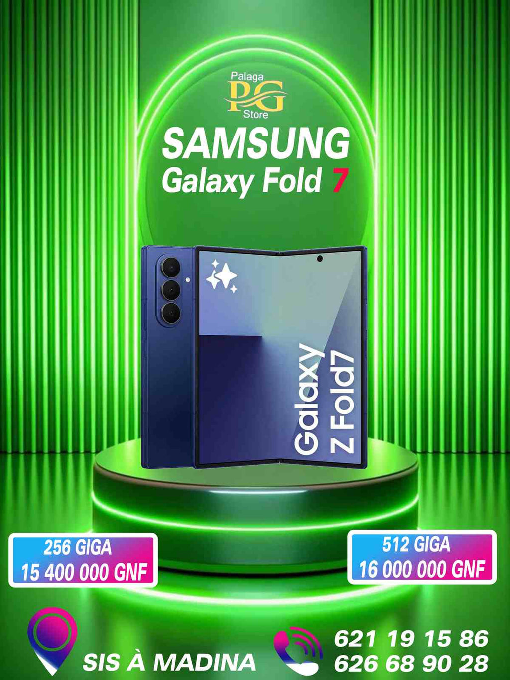 Samsung Galaxy Z Fold 7 - innovation Pliable et Stockage 1 To