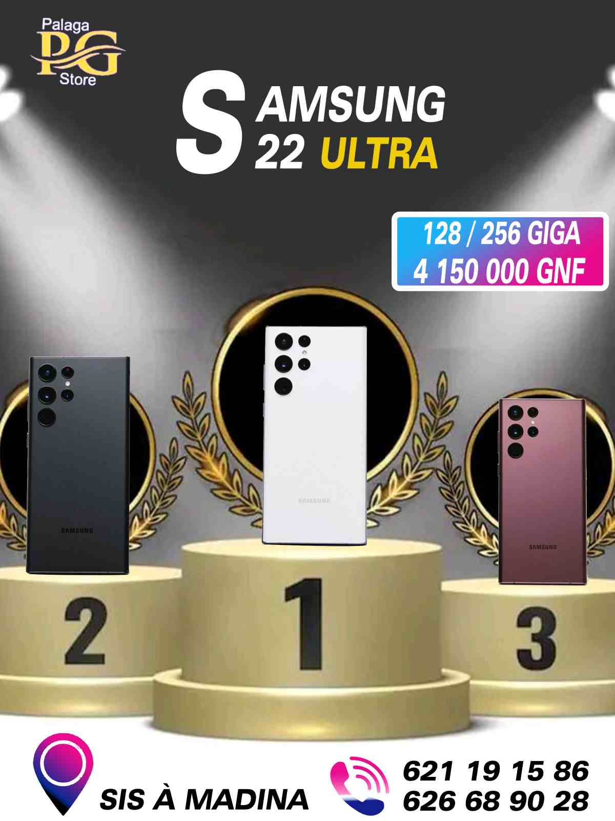 Samsung Galaxy S22 Ultra - S-Pen Intégré & mode Pro