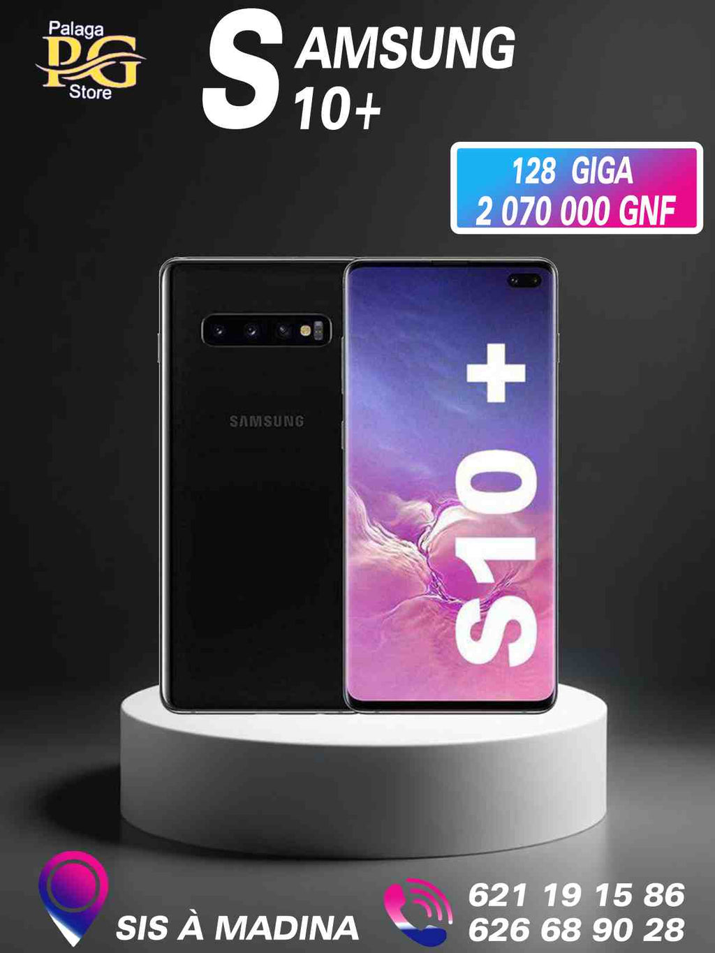 Samsung Galaxy S10+, Ecran infinity & Triple Caméra