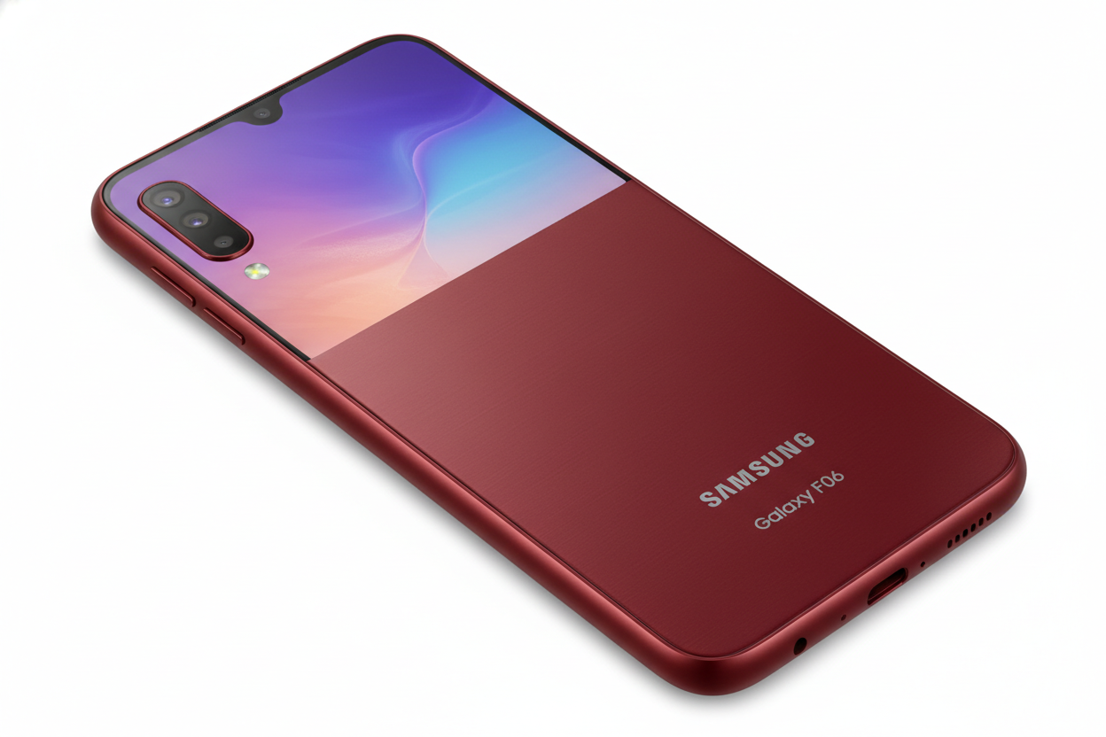 Galaxy F06 rouge ?