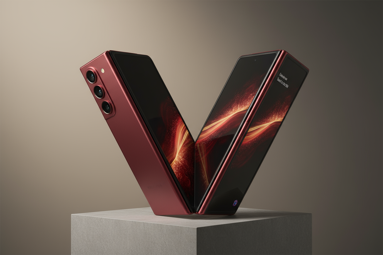 Galaxy fold 4 rouge ?