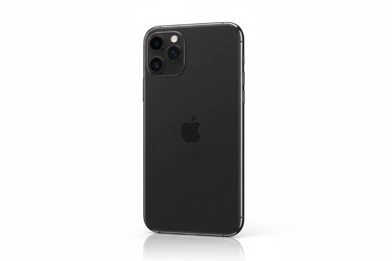 iphone 11 pro max noir de fond blanc ?