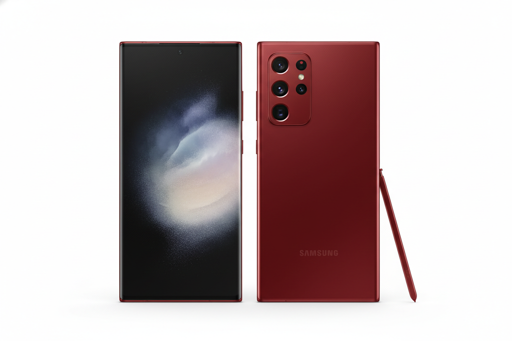 Samsung Galaxy ultra note 20 de couleur rouge ?