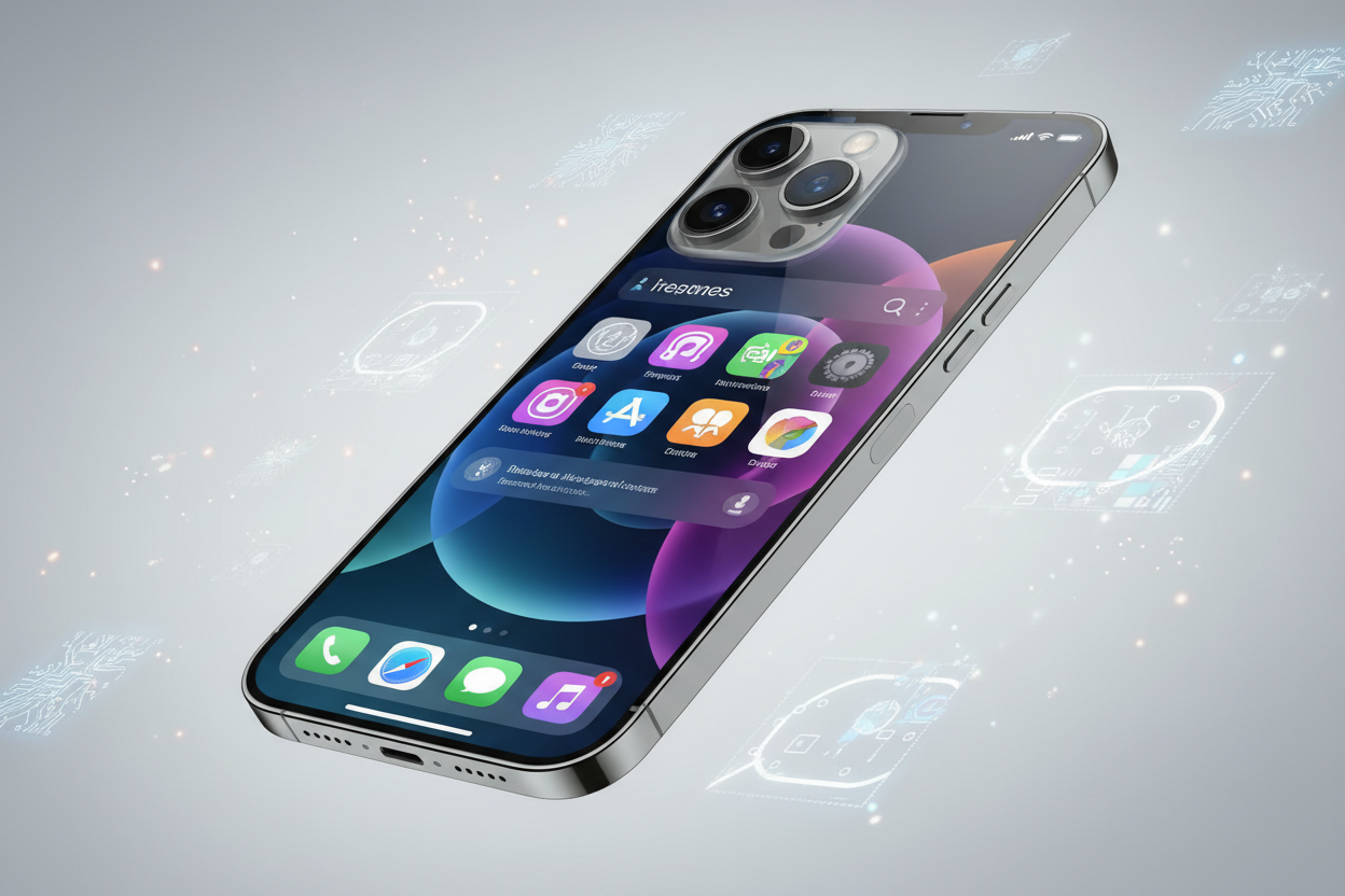 un iphone 13 pro max qui rflete la technologie de apple ?